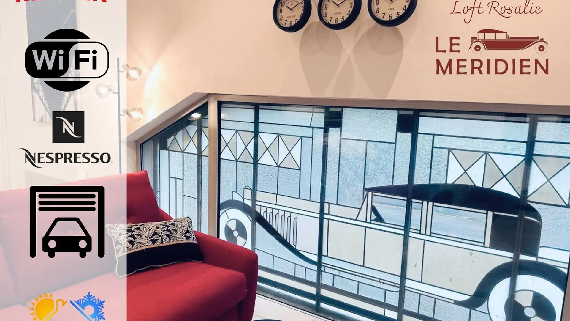 Loft Rosalie - Le Meridien A Charbonniere Les Bains - Parking - Netflix - Wifi location